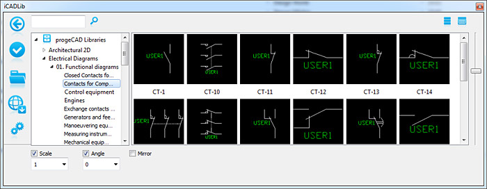 electrical AutoCAD blocks